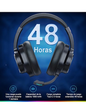 Audífonos Over-Ear Xtellar inalámbricos con cancelación de ruido