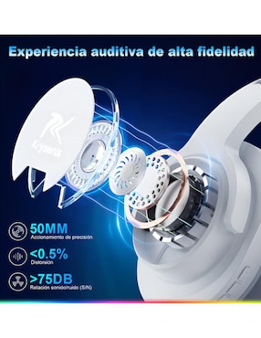 Audífonos Over-Ear Xtellar inalámbricos con cancelación de ruido