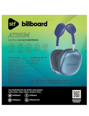 Audífonos On-Ear Billboard Atrium inalámbricos