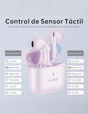 Audífonos In-Ear Gtide L11 inalámbrica con cancelación de ruido