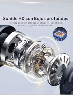 Audífonos In-Ear Gtide L11 inalámbrica con cancelación de ruido