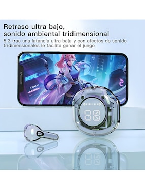 Audífonos In-Ear Xtellar xtllar7912 inalámbrica con cancelacion de ruido