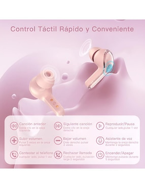 Audífonos In-Ear Xtellar xtllar7914 inalámbrica con cancelacion de ruido