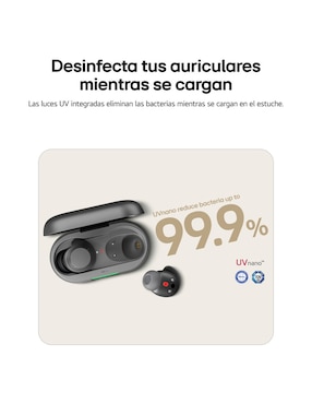Audífonos In-Ear Lg BUDSPLUSWH inalámbrica con cancelación de ruido