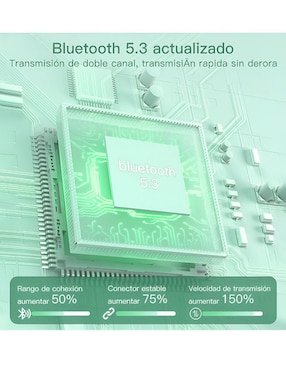 Audífonos in-ear Xtellar XTLLAR7915 inalámbricos con cancelacion de ruido
