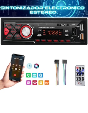 Autoestéreo un din Subwoofer Store Cline RA913