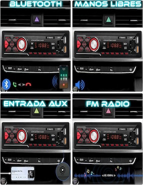 Autoestéreo un din Subwoofer Store Cline RA913