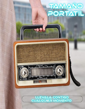 Bocina portátil Store Cline RA-604 bluetooth