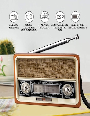 Bocina portátil Store Cline RA-604 bluetooth