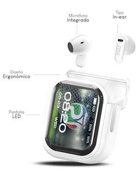 Audífonos in-ear HTC NE20 inalámbricos con cancelación de ruido