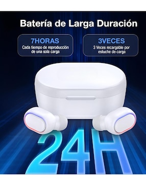 Audífonos in-ear Xtellar XTLLAR7918 inalámbricos con cancelación de ruido