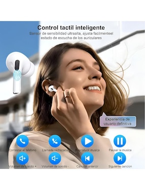 Audífonos in-ear Xtellar Xtllar11637 inalámbricos con cancelación de ruido