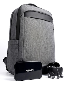 Set de audífonos Highlink Ultrafree, Backpack y Powerbank inalámbricos con