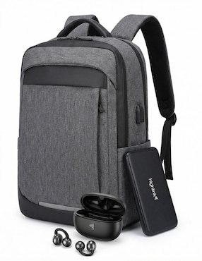 Set de audífonos Highlink Ultrafree, Backpack y Powerbank inalámbricos con