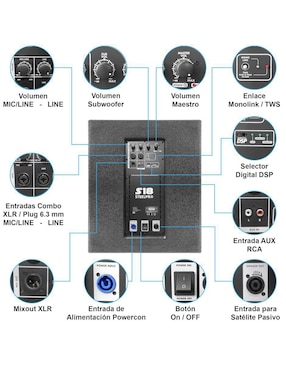 Subwoofer Steelpro S18