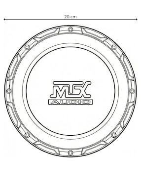 Subwoofer Mtx TNL8-44