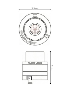 Tweeter Audio Labs ADL-TW25B