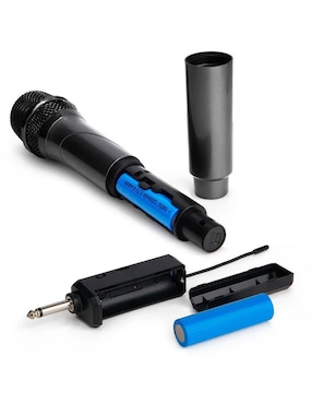 Micrófono semi profesional inalámbrico Fol UHF FH-280U