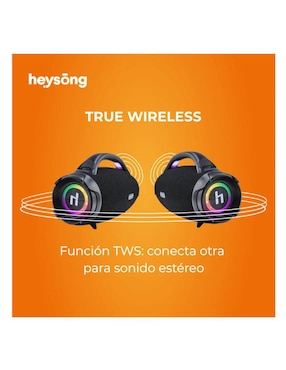 Bocina Heysong Bang bluetooth