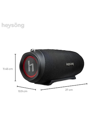 Bocina portátil Heysong Fitness bluetooth