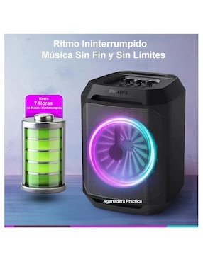 Bocina recargable Philips TAX2208 bluetooth