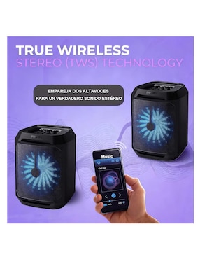 Bocina recargable Philips TAX2208 bluetooth