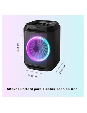 Bocina recargable Philips TAX2208 bluetooth