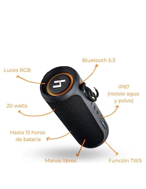 Bocina portátil Heysong XTREME PRO bluetooth