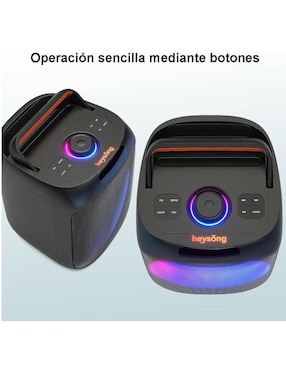 Bocina recargable Heysong Cosmo bluetooth