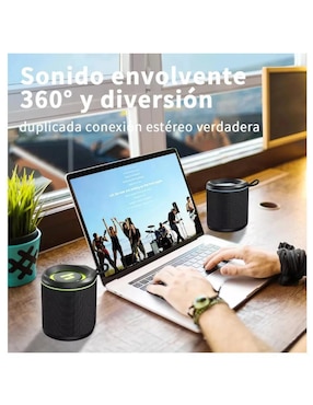 Bocina portátil Heysong Solo bluetooth