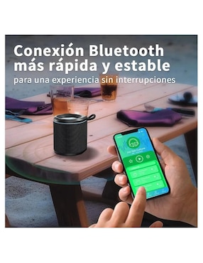 Bocina portátil Heysong Solo bluetooth