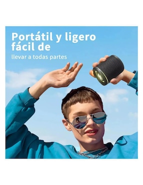Bocina portátil Heysong Solo bluetooth
