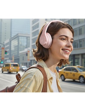 Audífonos On-Ear Soundcore Q20i alámbricos e inálambricos con cancelación de ruido