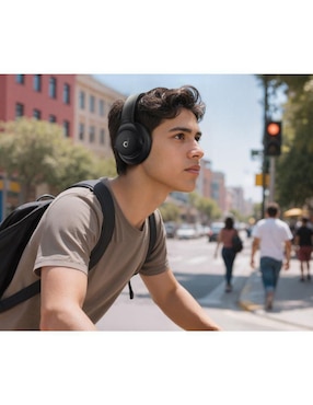 Audífonos On-Ear Soundcore Soundcore Q20i alámbricos e inálambricos con cancelación de ruido