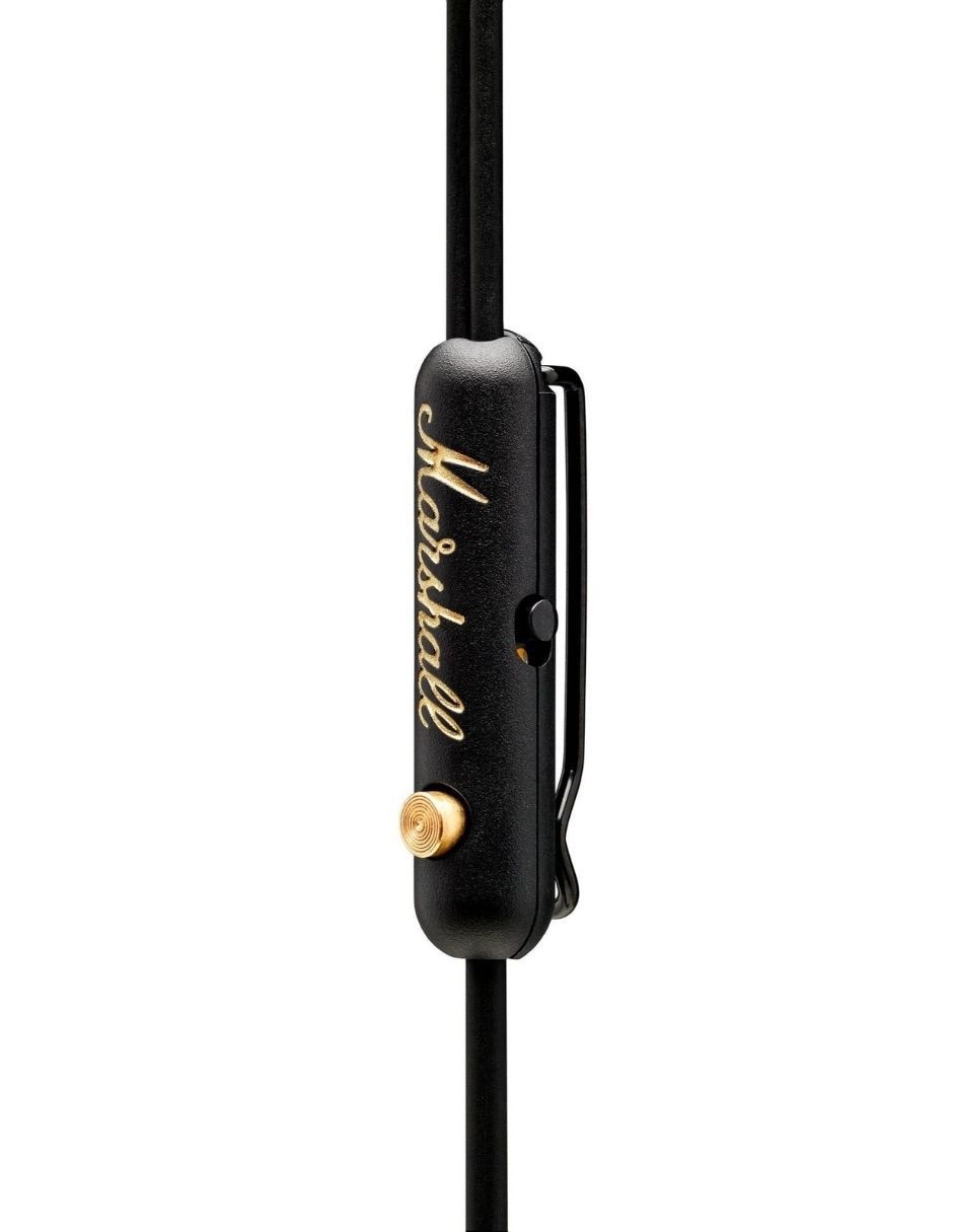  Marshall Mode EQ - Auriculares intrauditivos con cable, color  negro y latón : Electrónica