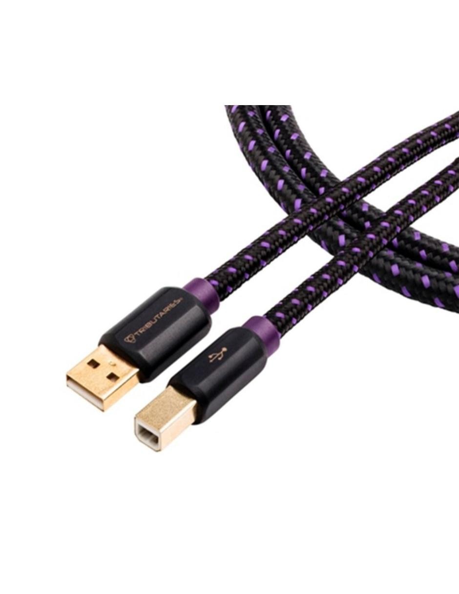 Cable de USB A USB B Serie 6 Morado 1