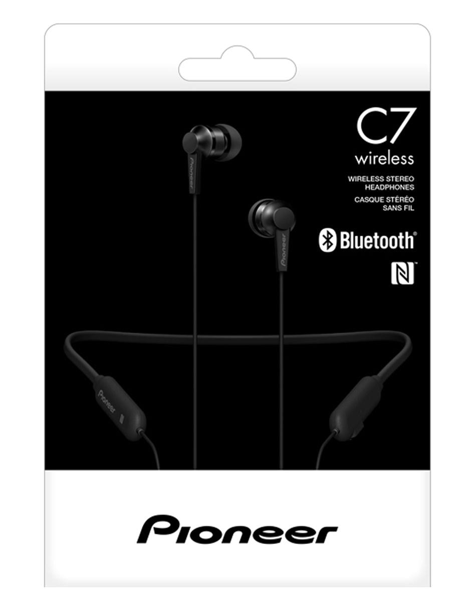 Audífonos Inalámbricos In-Ear, Modelo SE-C7BT negros