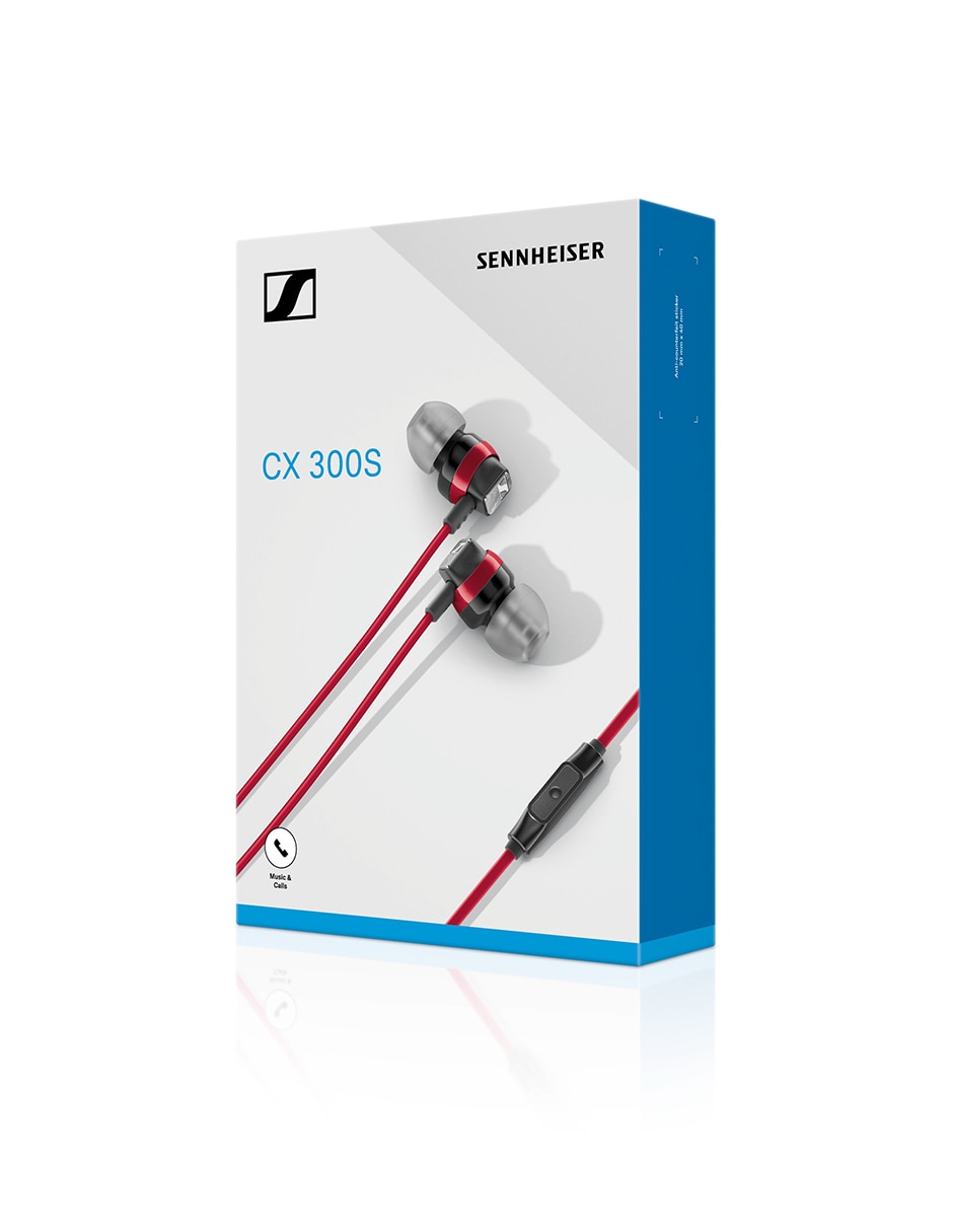 AUDÍFONO IN EAR SENNHEISER CX 30, ROJO
