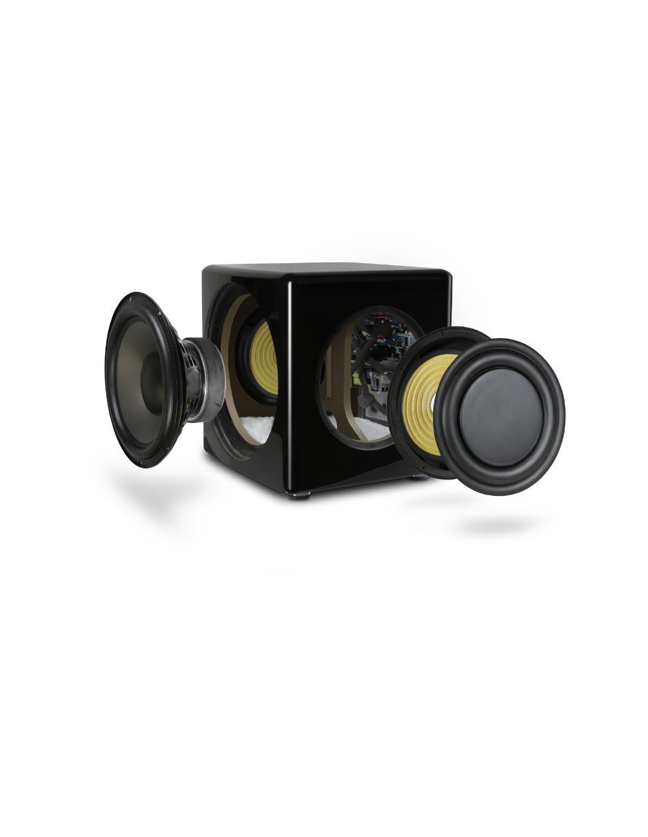 Subwoofer Subseries 450 negro 3