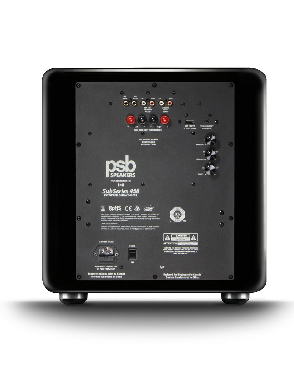 Subwoofer Subseries 450 negro 4