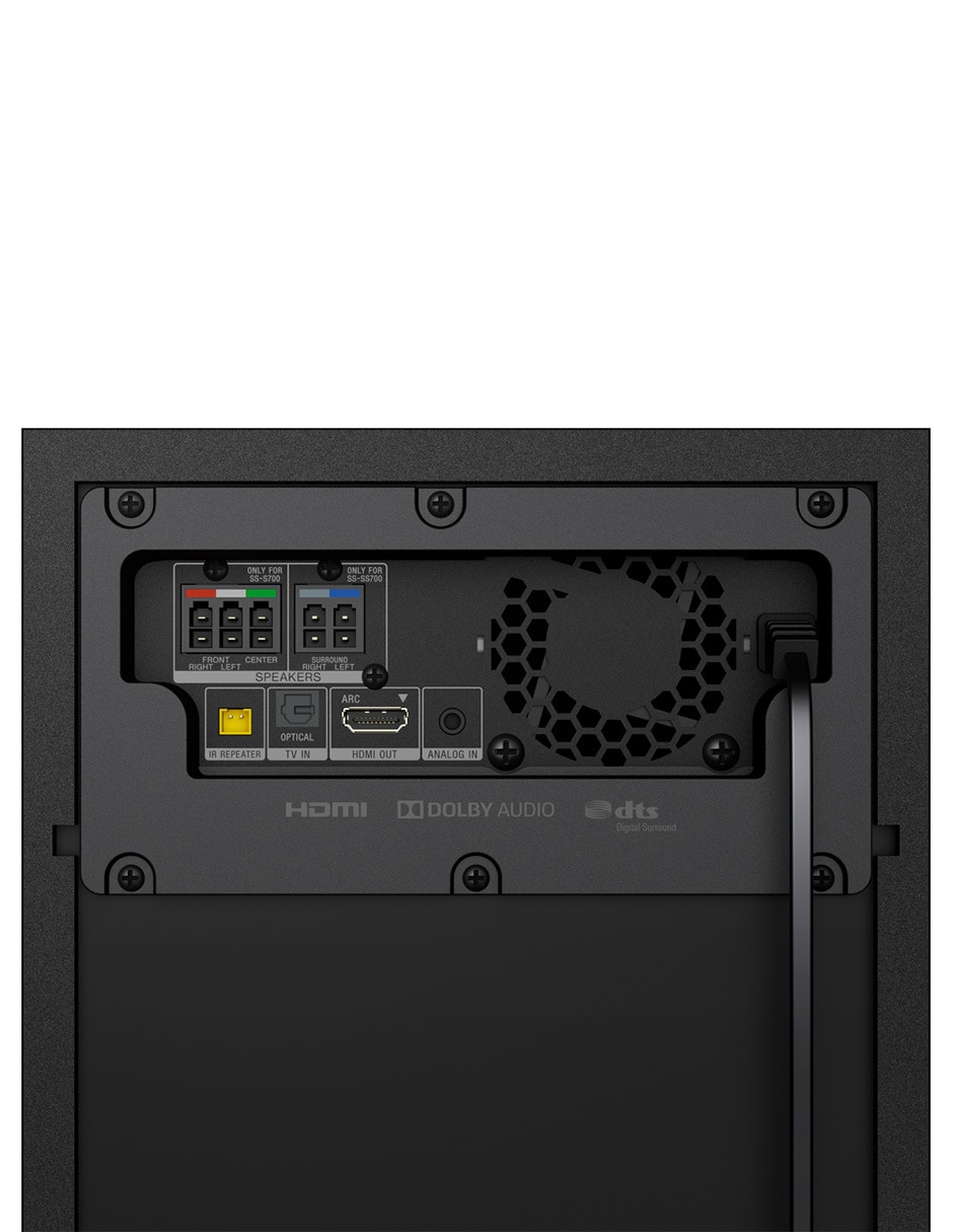Barra de sonido ht-s500rf 8