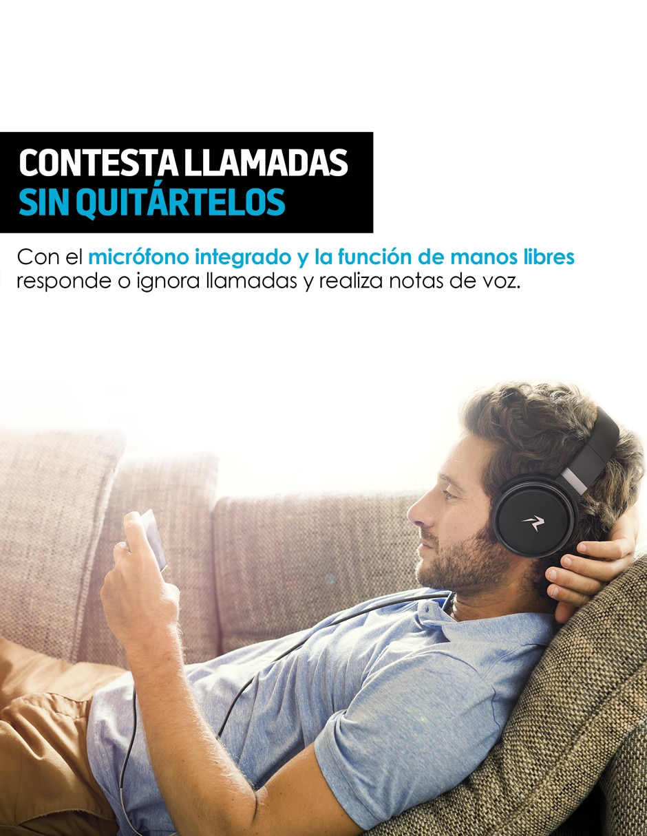 Audífonos Over-Ear alámbricos con cancelación de ruido 4
