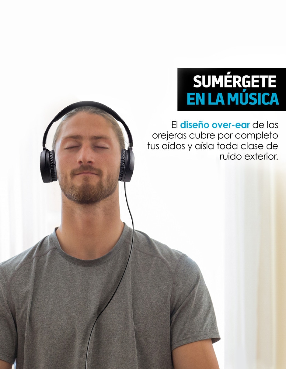 Audífonos Over-Ear alámbricos con cancelación de ruido 6