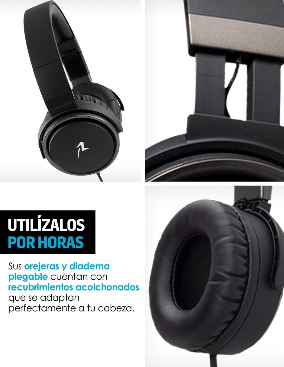 Audífonos Over-Ear alámbricos con cancelación de ruido 7