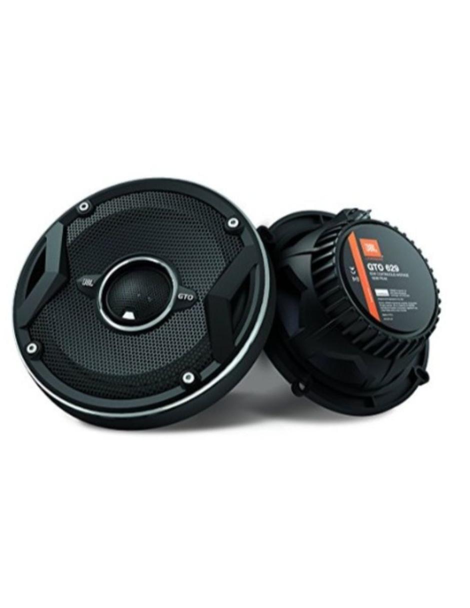 Bocinas GTO629 125W negra 6.5 pulgadas 2