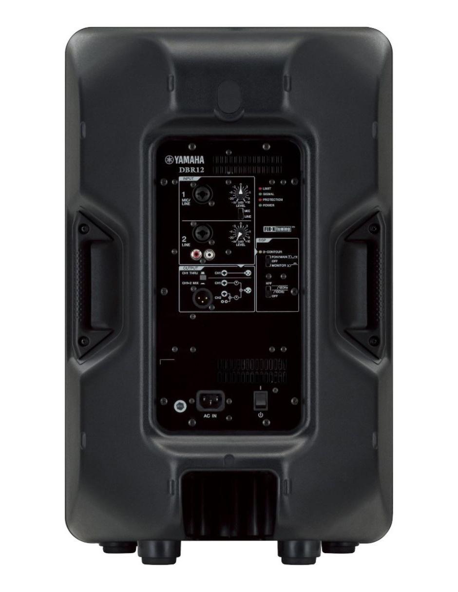 Bafle Amplificado DBR12 1000w Negro 2 Vías 2