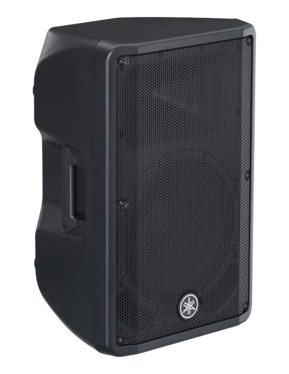 Bafle Amplificado DBR12 1000w Negro 2 Vías 3