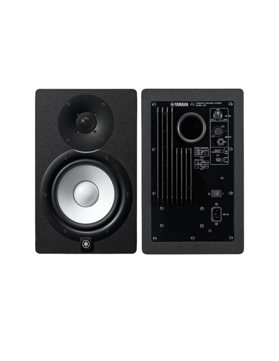 Monitor de Estudio HS7 Campo Cercano Biamplificado negro 2