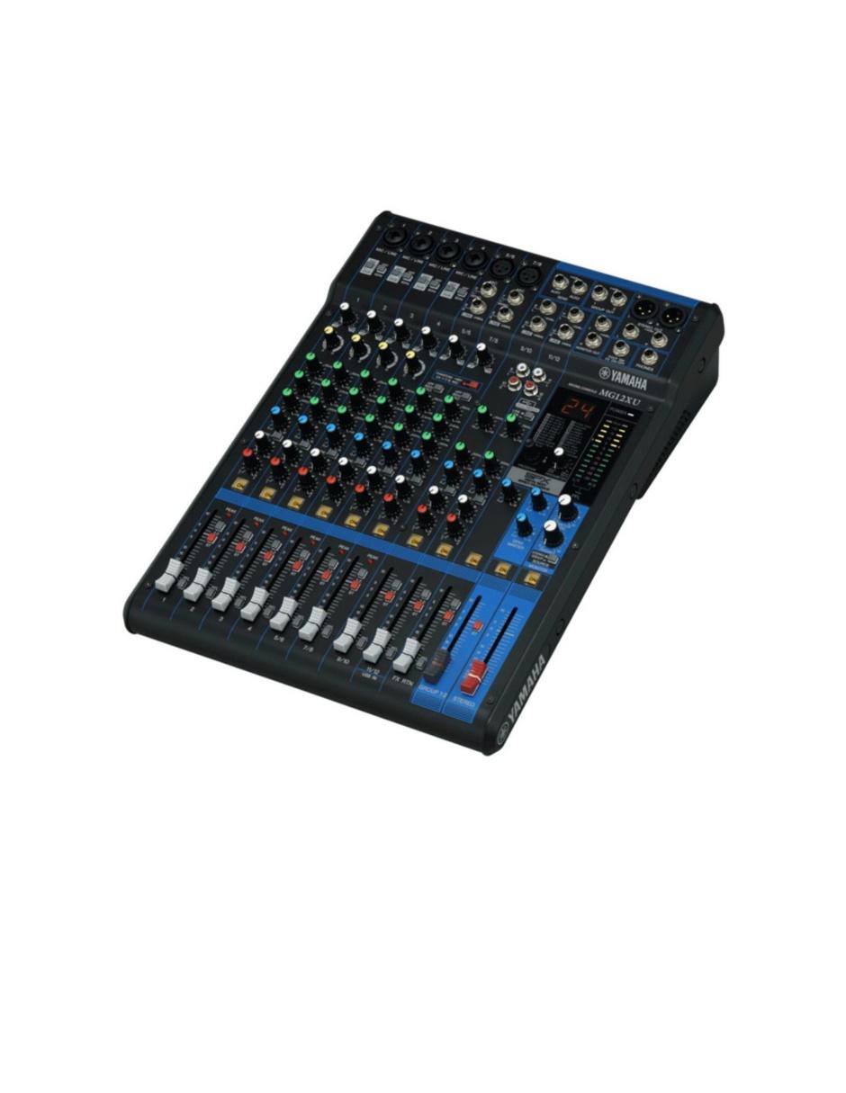 Mezcladora MG12XU 12 Canales USB