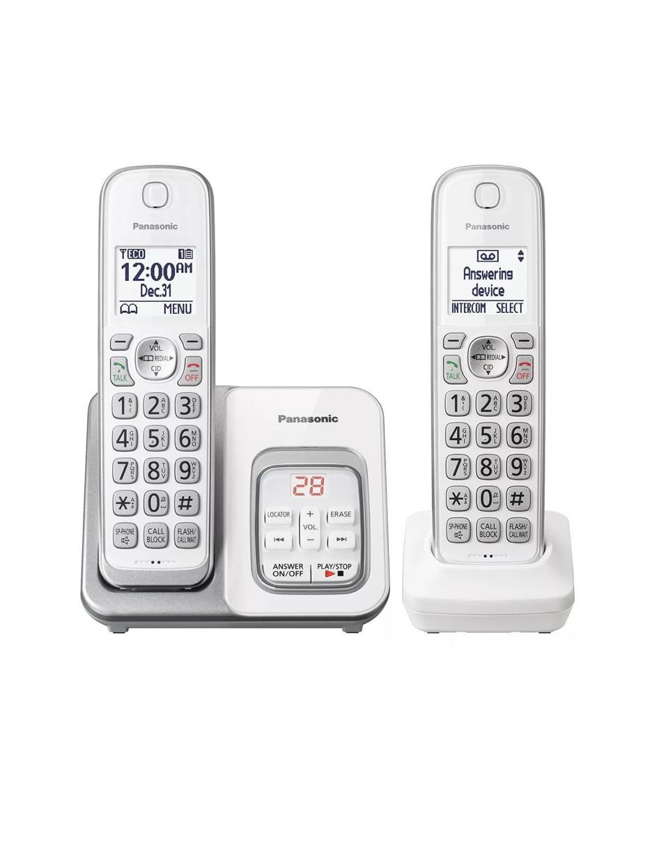 Set de teléfonos 2 auriculares